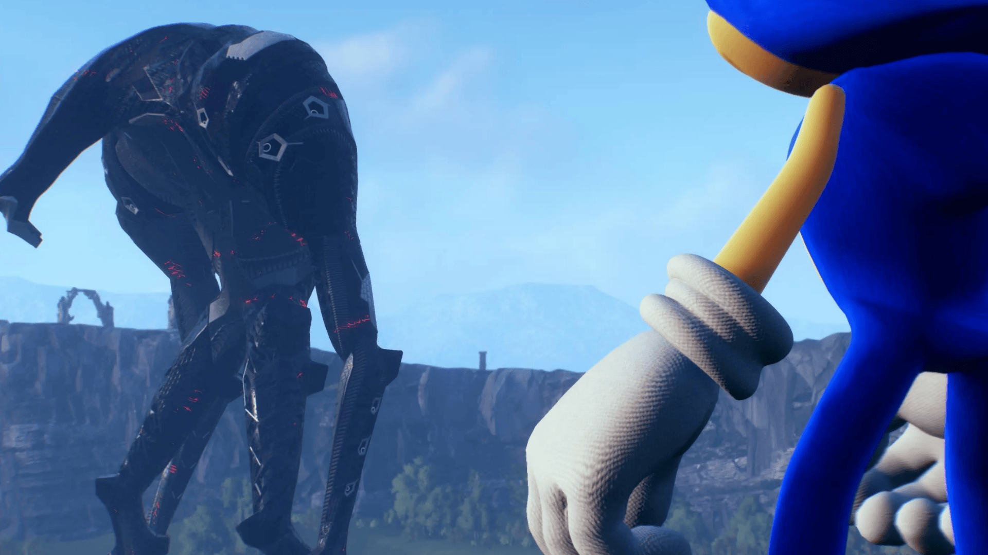 Sonic Frontier Titan Fight