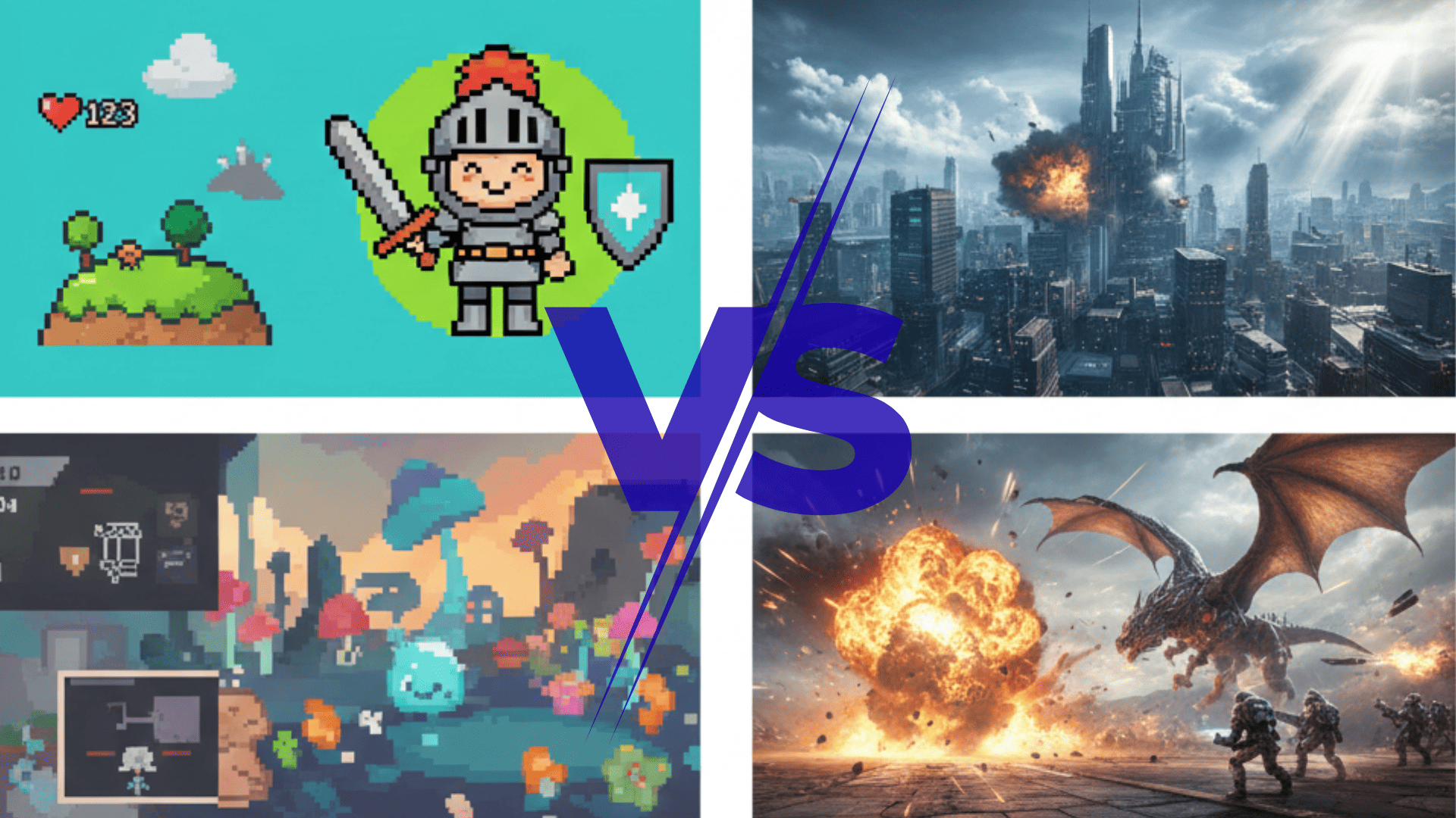 Budget and Team Size Indie Games vs AAA