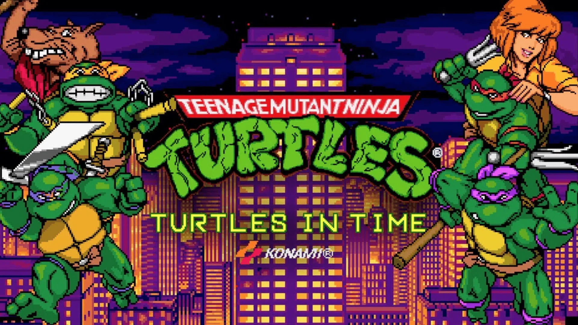 TMNT Turtles in Time