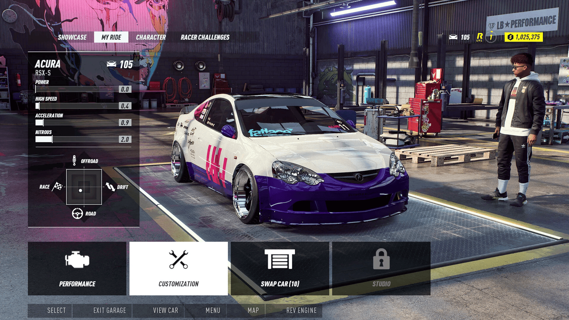 how nfs heat plays on day 1