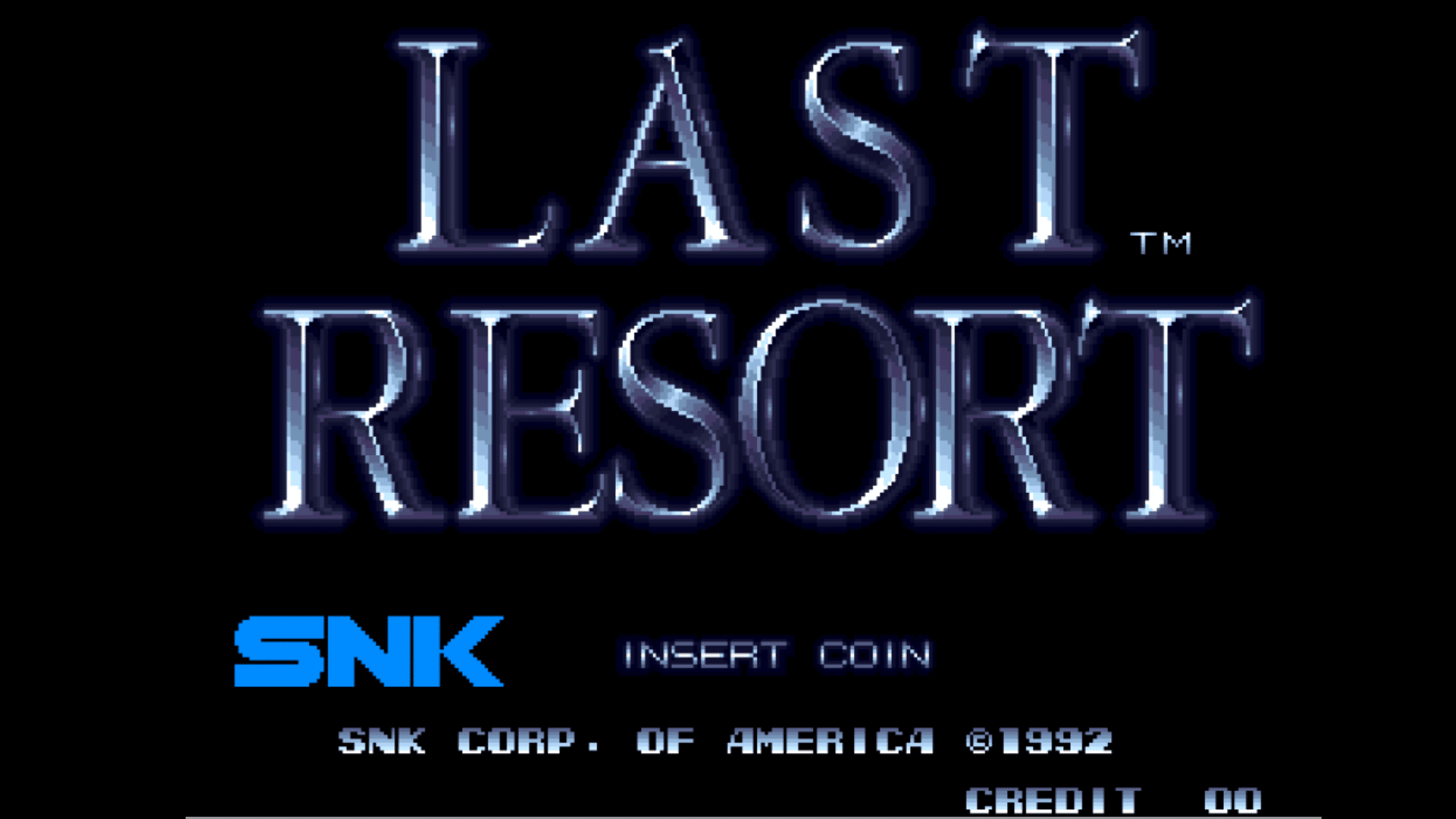 last resort