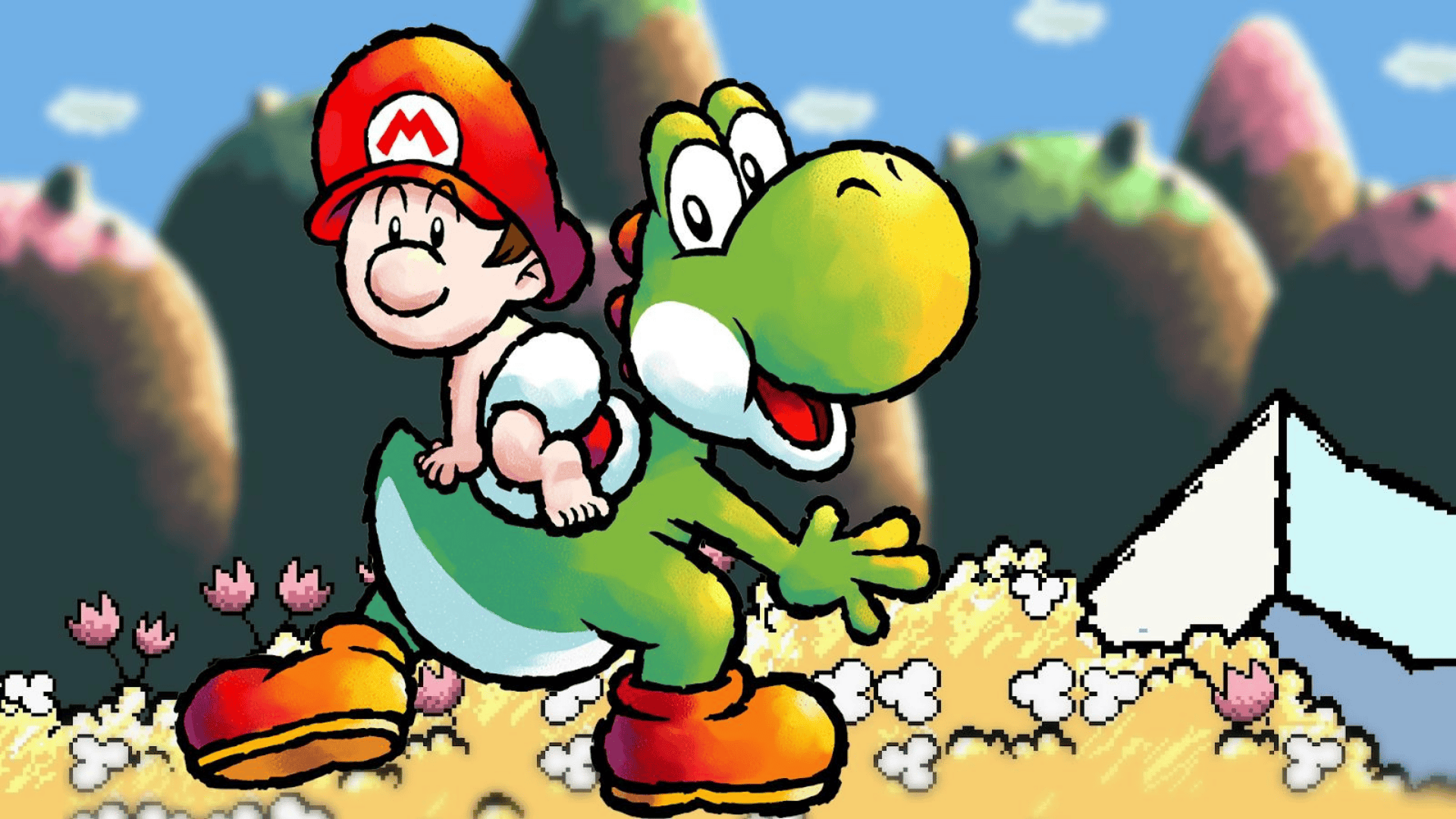 super mario world 2 yoshis island 1995